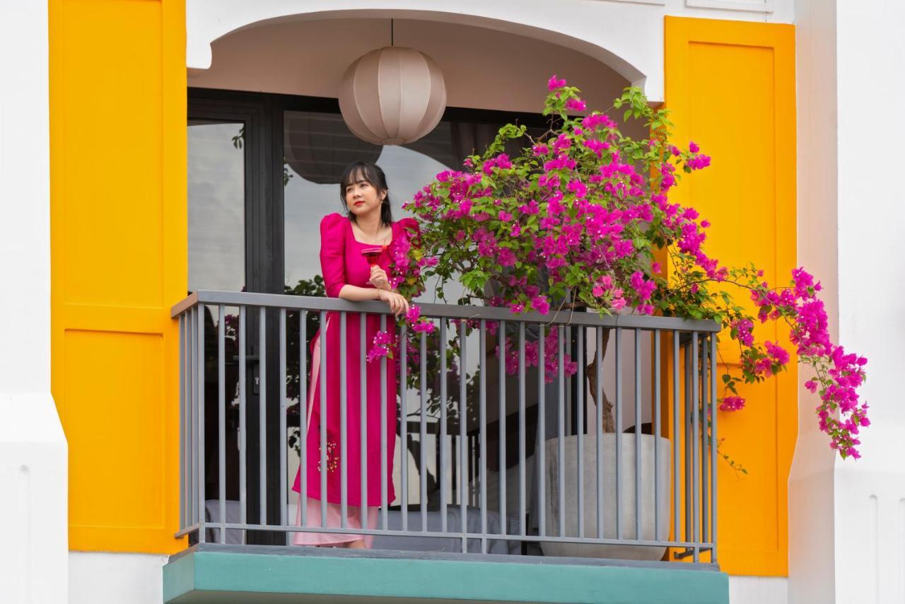 Son Hoi An Boutique Hotel & Spa Exteriér fotografie A balcony in Cartagena, Colombia